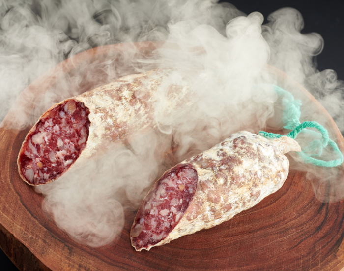 salchichon ahumado